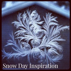 frost pattern - snow day inspiration